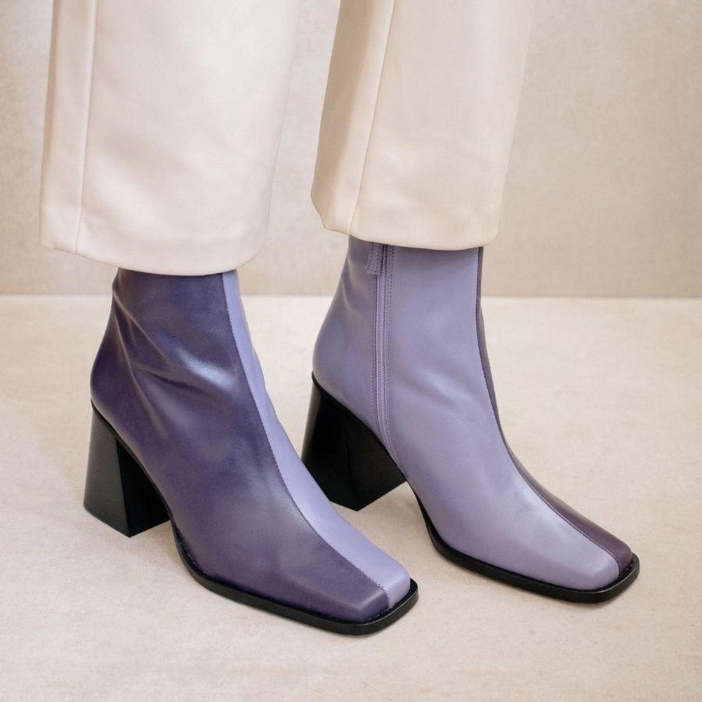 Alohas Ankle Boots Liliac